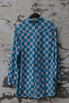 Archivio J.M.Ribot shirt SH01/RB blue grid